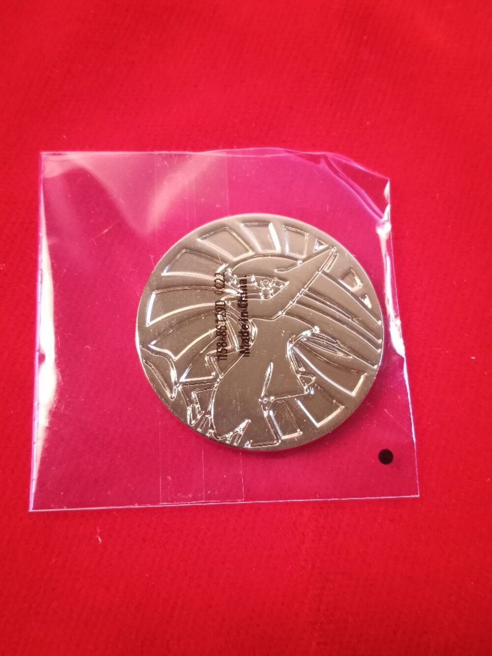 Metal Arceus Pokemon Coin